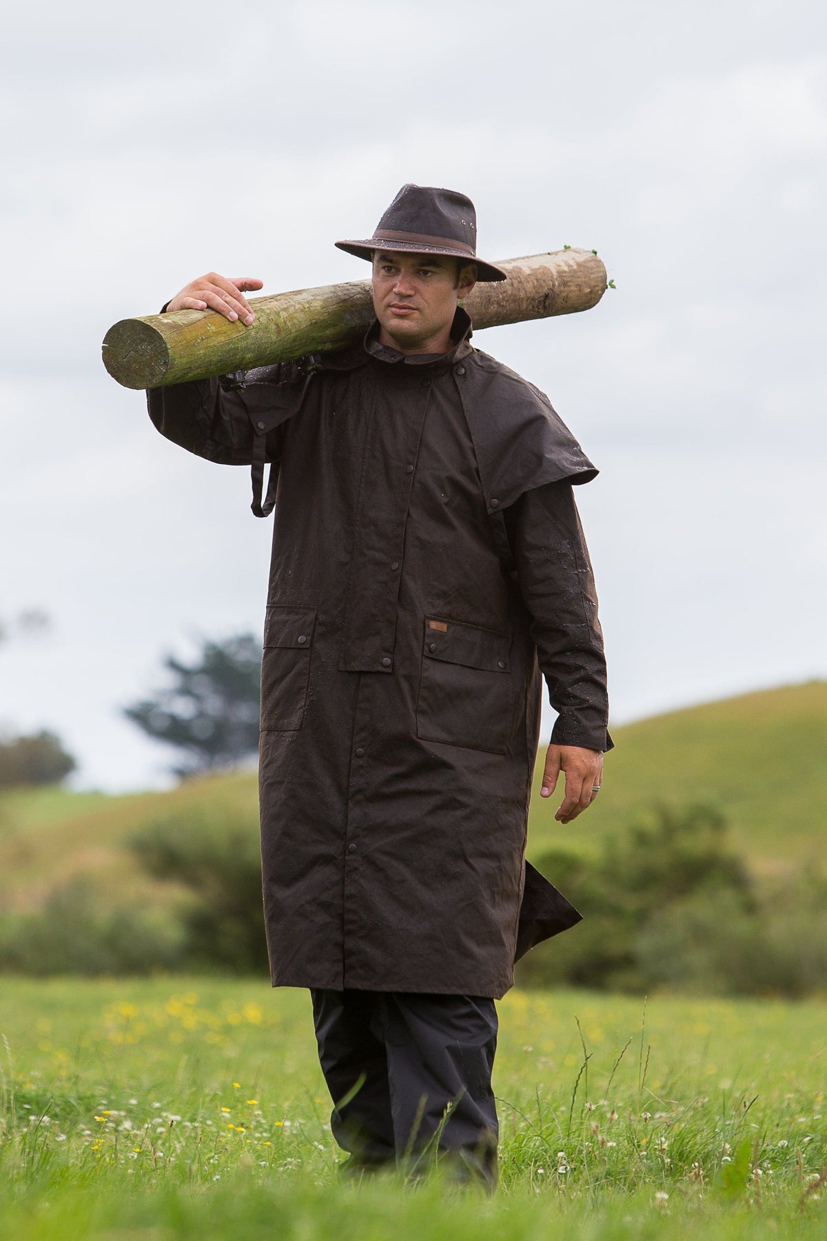 Outback Trading Co Low Rider 3/4 Length Coat - 4