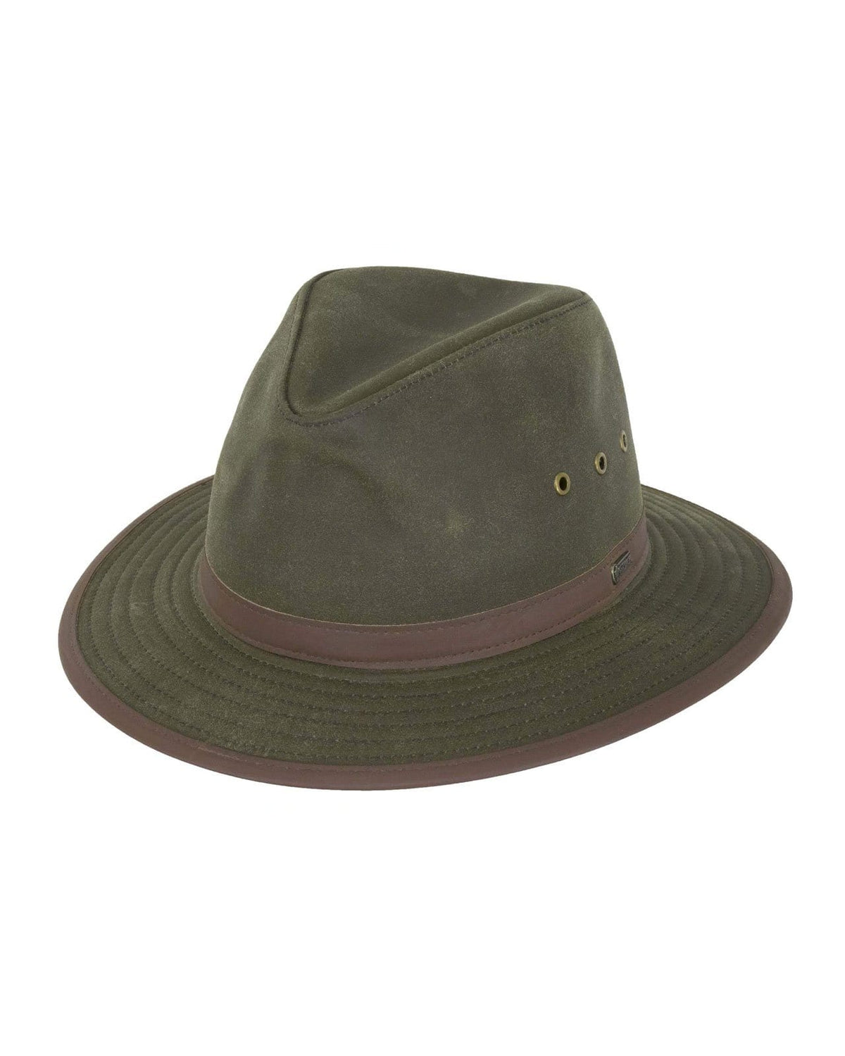 Outback Trading Co Madison River Oilskin Hat - Sage