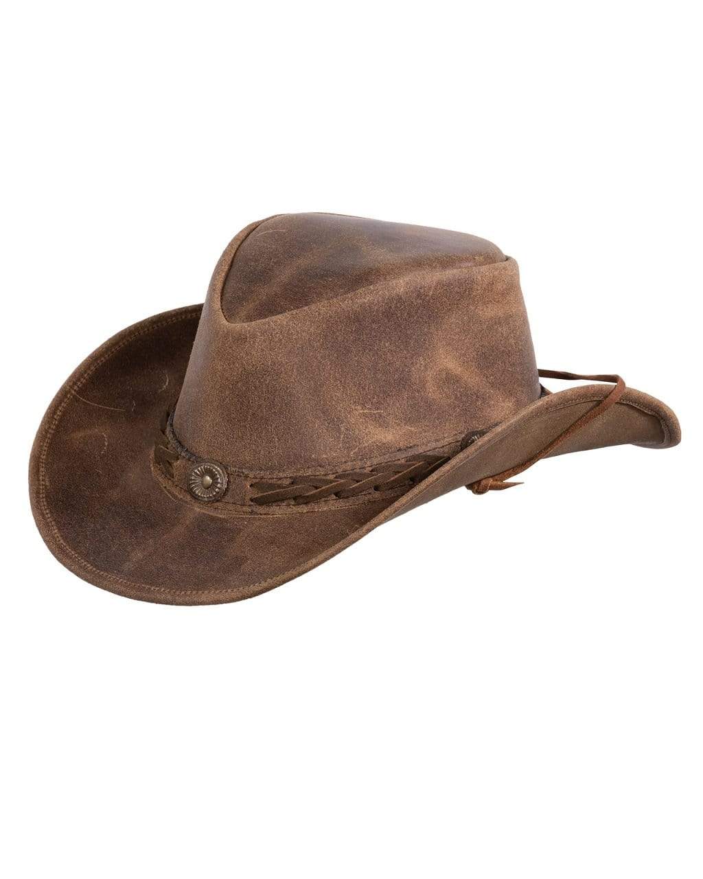 Outback Trading Co Ridge Leather Hat