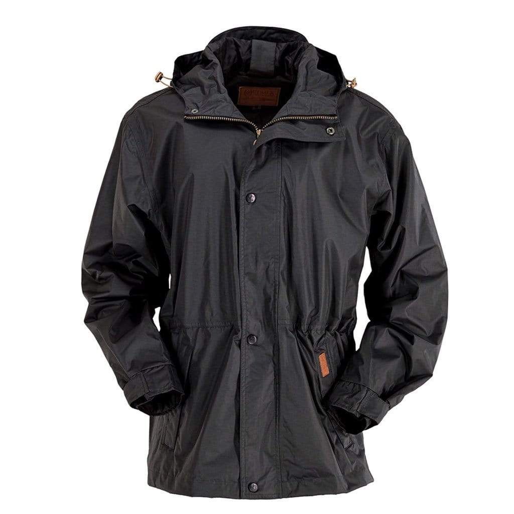 Outback Trading Co Packable Parka Coat - Black