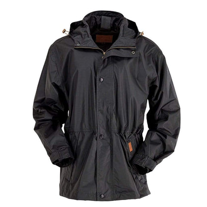 Outback Trading Co Packable Parka Coat - Black