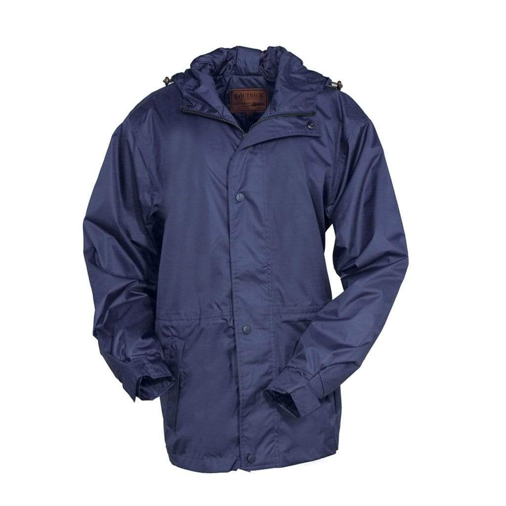 Outback Trading Co Packable Parka Coat - Navy