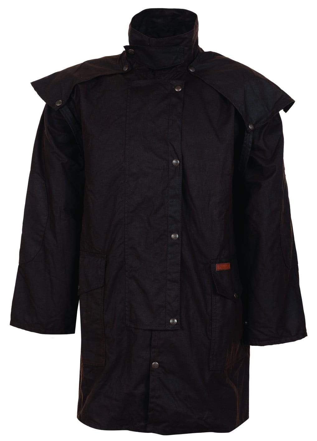 Outback Trading Co Short Oilskin Coat - 2