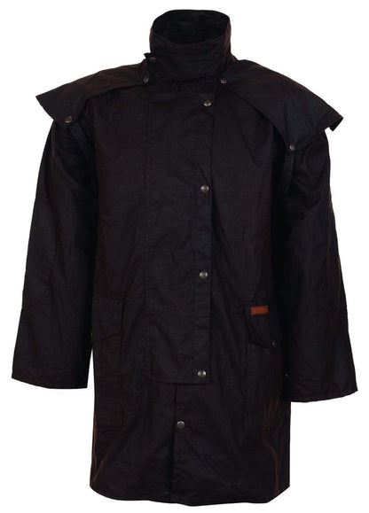 Outback Trading Co Short Oilskin Coat - 2