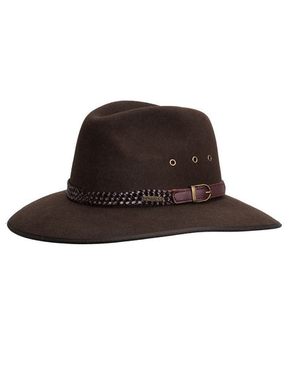 Outback Trading Co South Fork Wool Hat - Tanbark 55cm