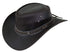 Outback Trading Co Wagga Wagga Leather Hat - Chocolate