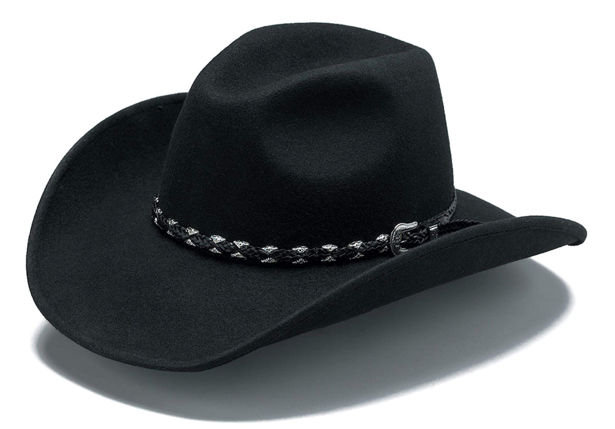 Outback Trading Co Wallaby Wool Hat - Black