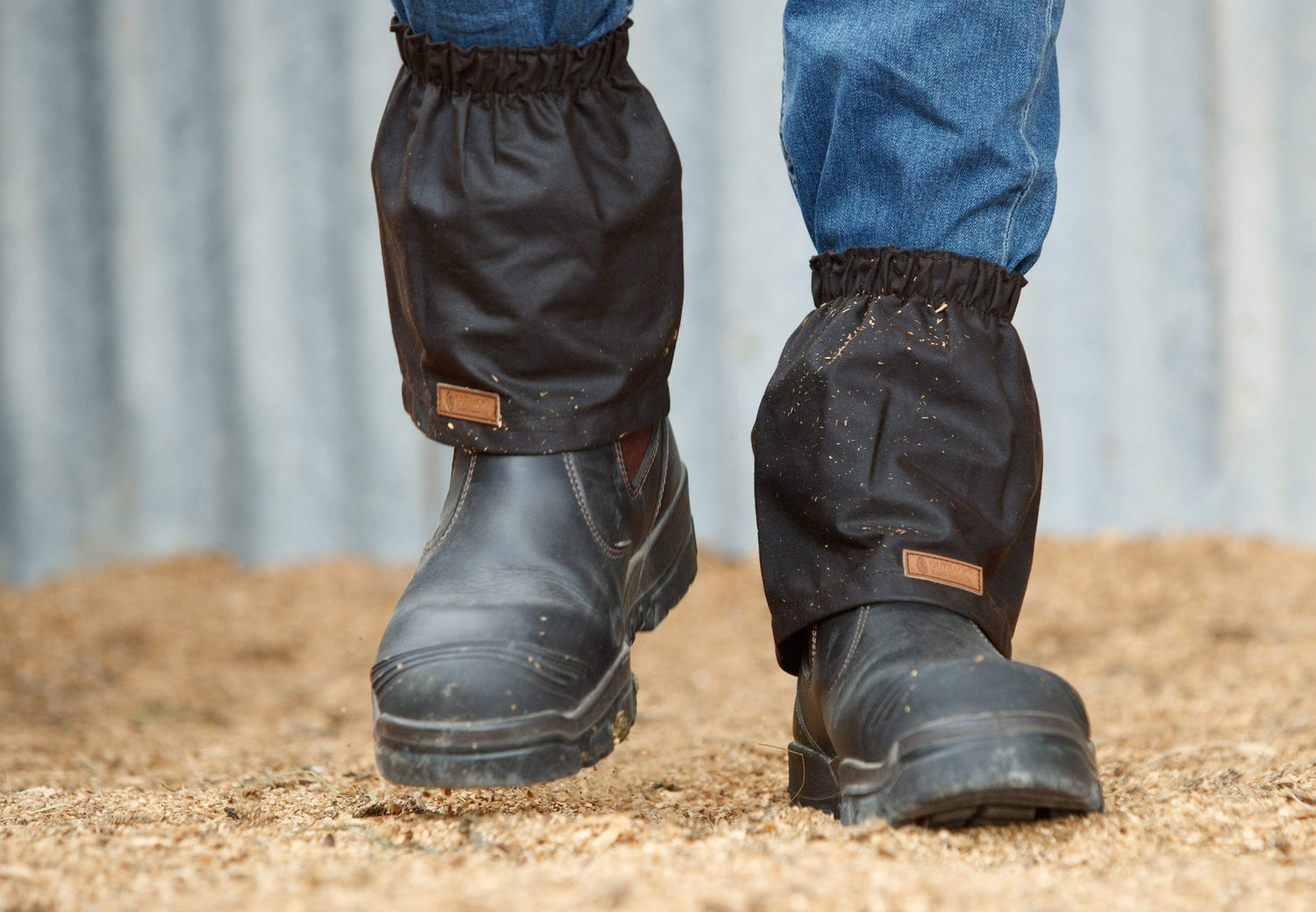 Outback Trading Co Boot Guards Oilskin