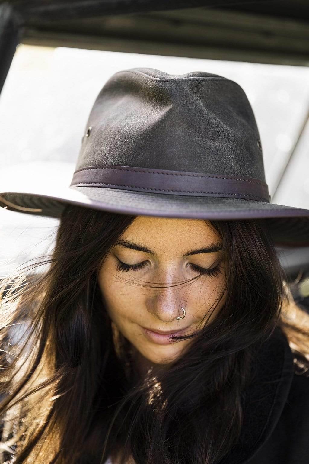 Outback Trading Co Madison River Oilskin Hat