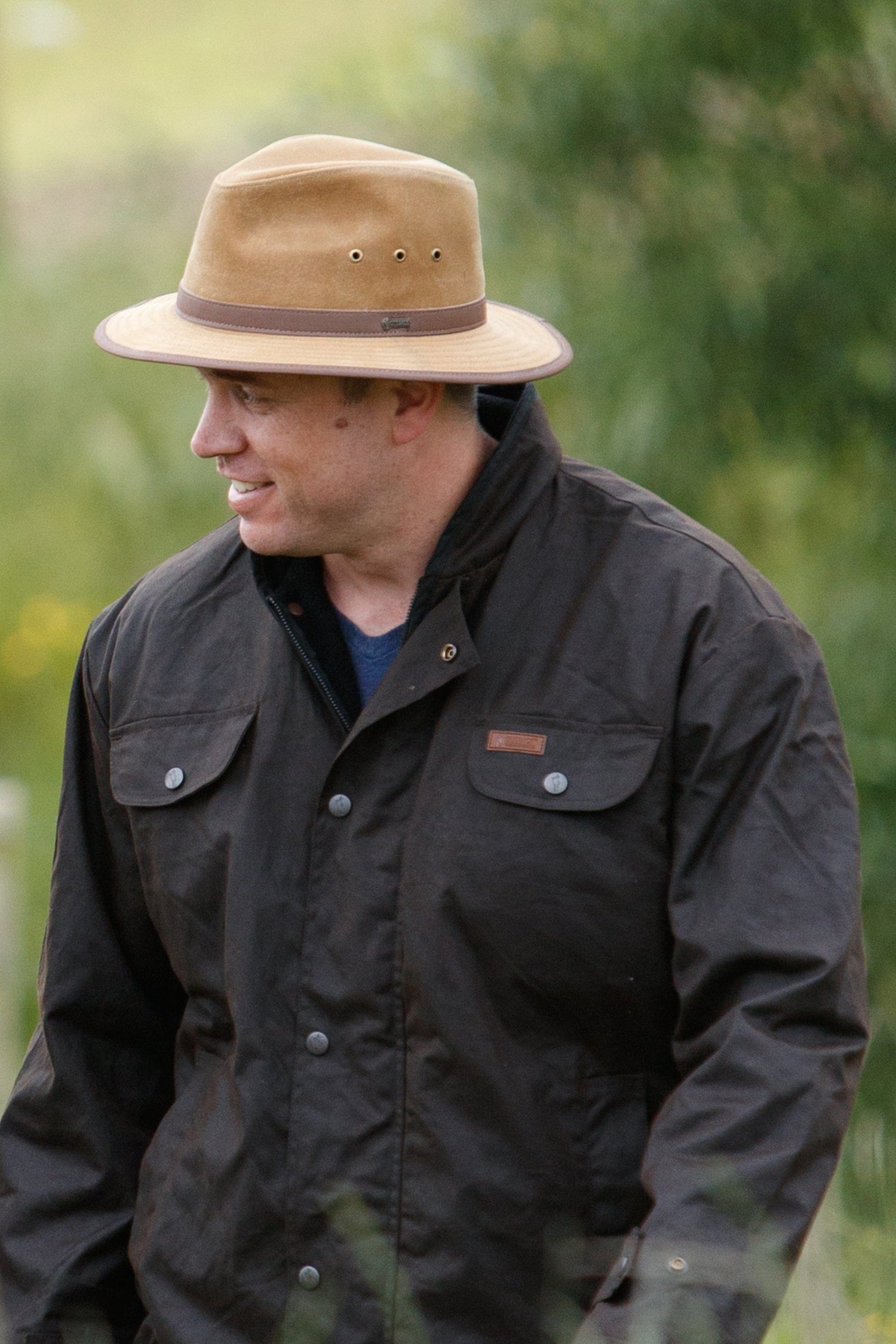 Outback Trading Co Madison River Oilskin Hat
