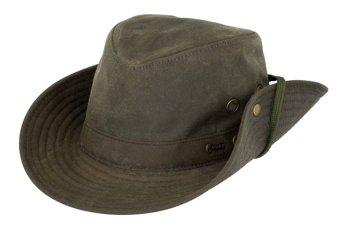 Outback Trading Co Oilskin River Guide Hat