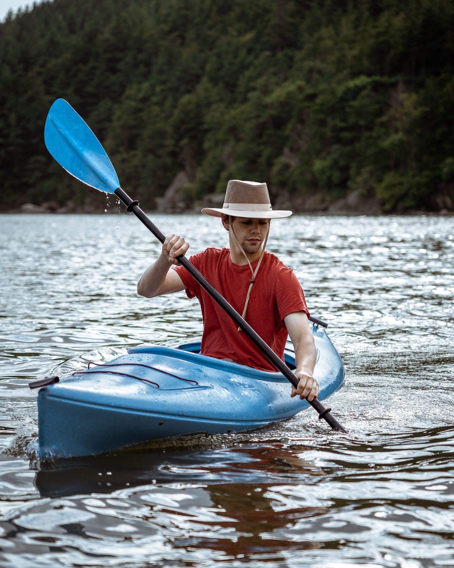 Outback Trading Co River Guide w/Mesh Hat