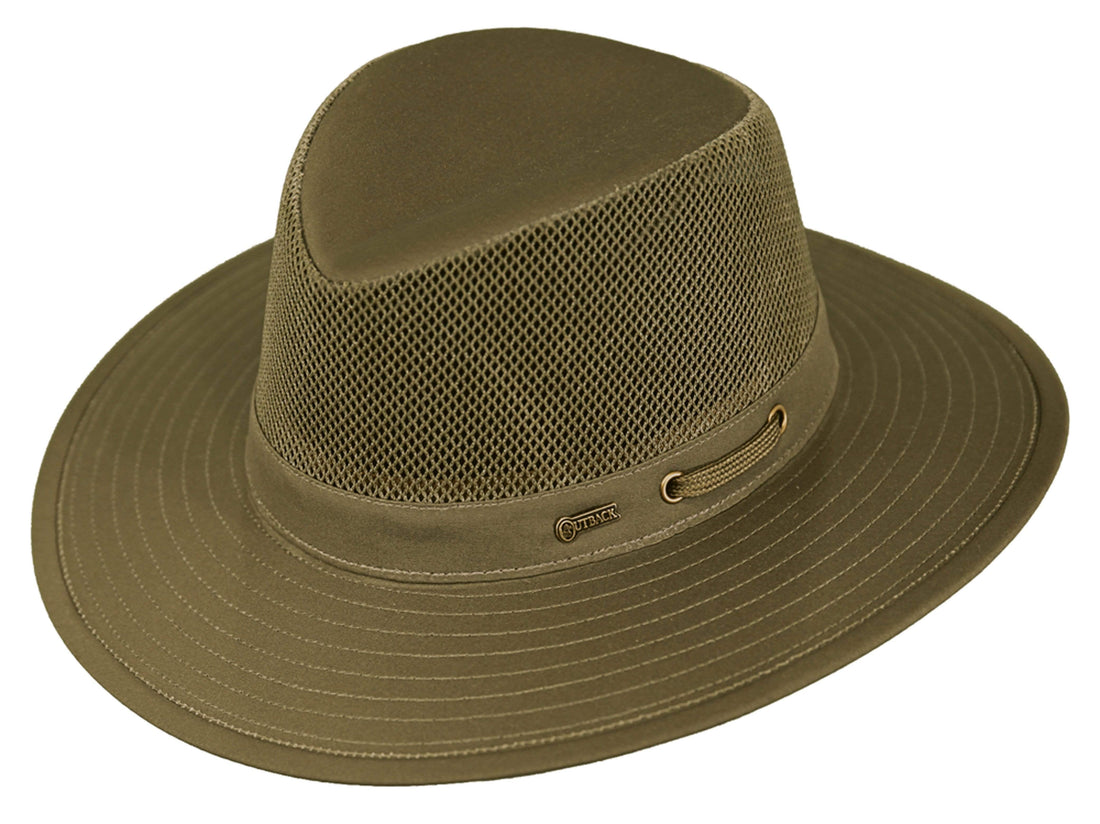 Outback Trading Co River Guide w/Mesh Hat