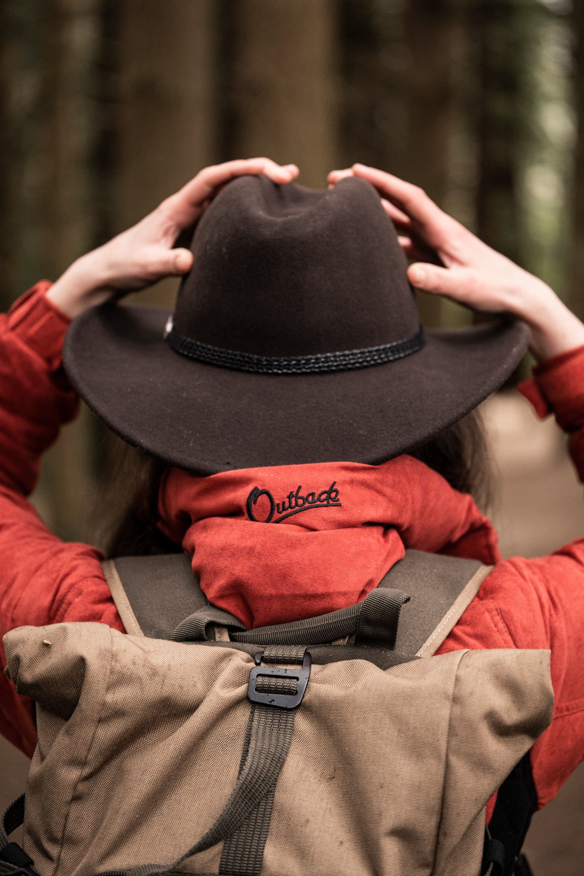 Outback Trading Co Shy Game Wool Hat