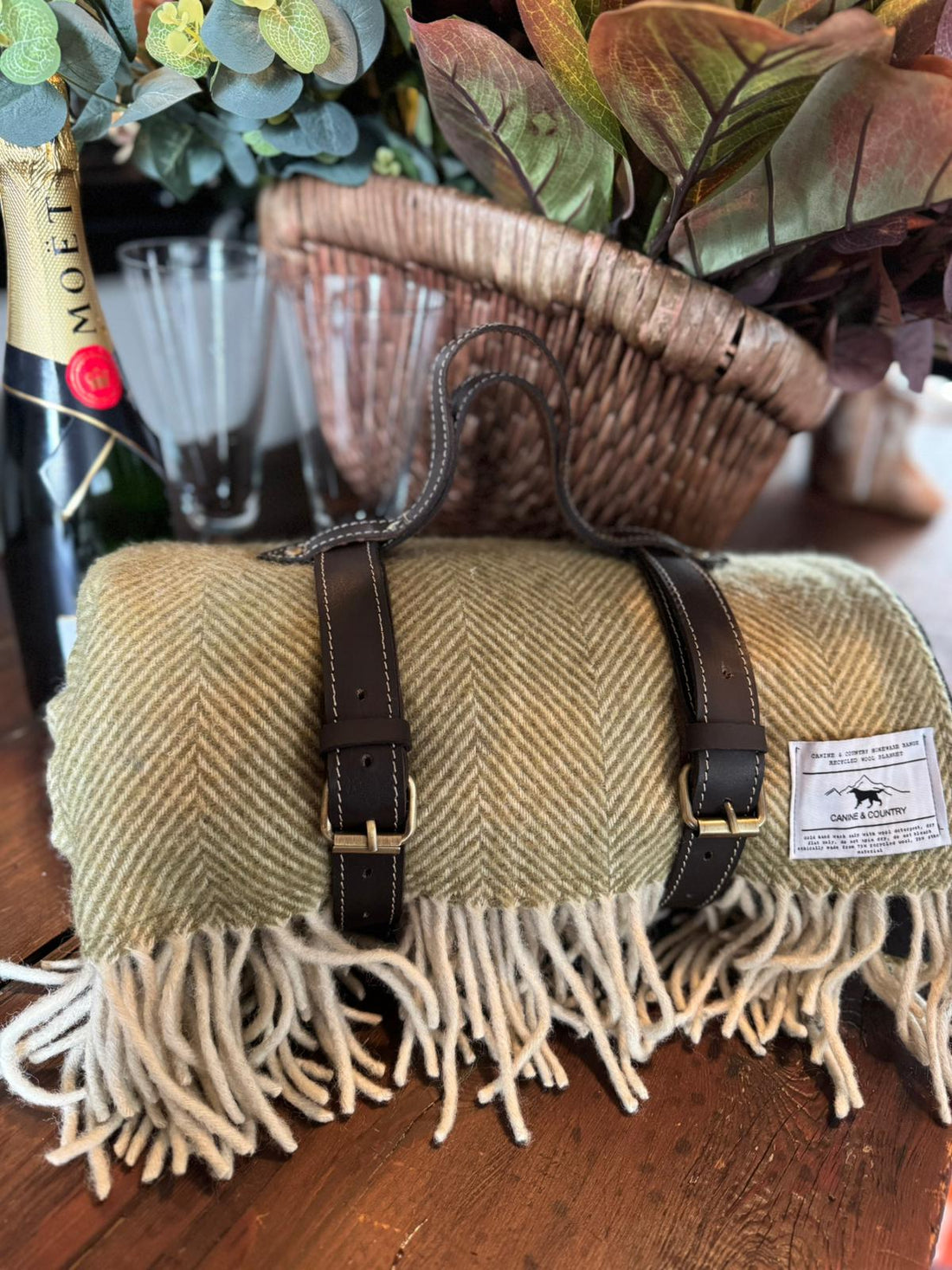 Country Collective Recycled Wool Picnic Blanket - Arrowtown