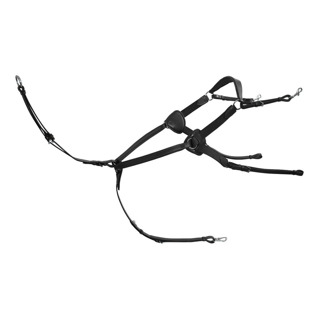 Platinum 5 Point Breastplate - Black