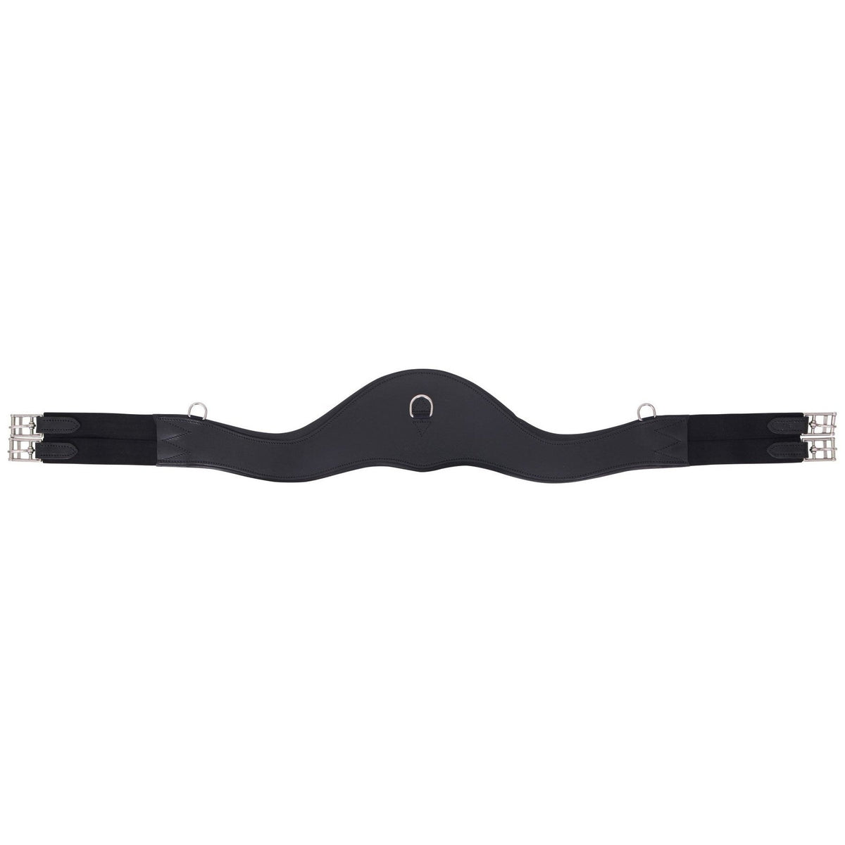Platinum Anatomical Shaped Girth - Black