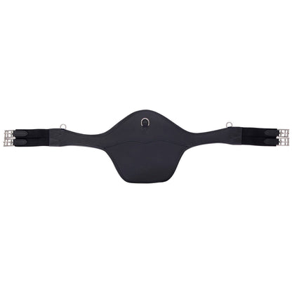 Platinum Anatomical Stud Girth - Black