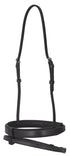Platinum Flat Padded Noseband - Black