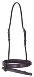 Platinum Flat Padded Noseband - Brown