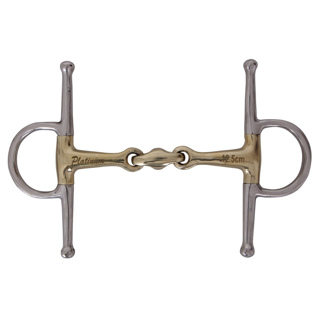 Platinum German Silver Full Cheek with Lozenge