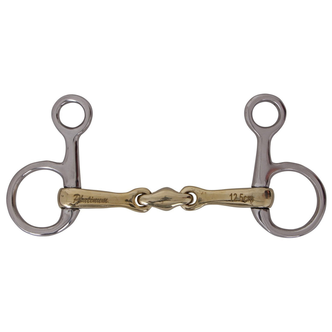 Platinum German Silver Hanging Cheek with Lozenge