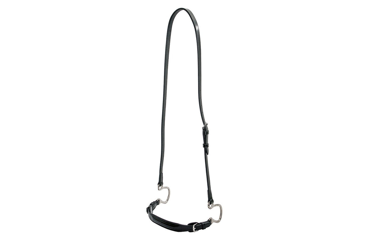 Platinum Kineton Noseband - Black