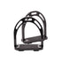 Platinum Lightweight Aluminium Stirrup Irons - Black