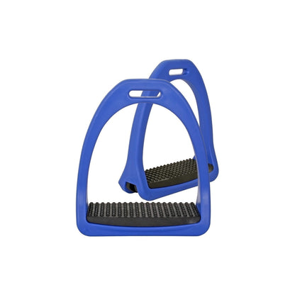 Platinum Premium Stirrup Irons - Royal Blue