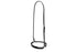 Platinum Raised Drop Noseband - Black
