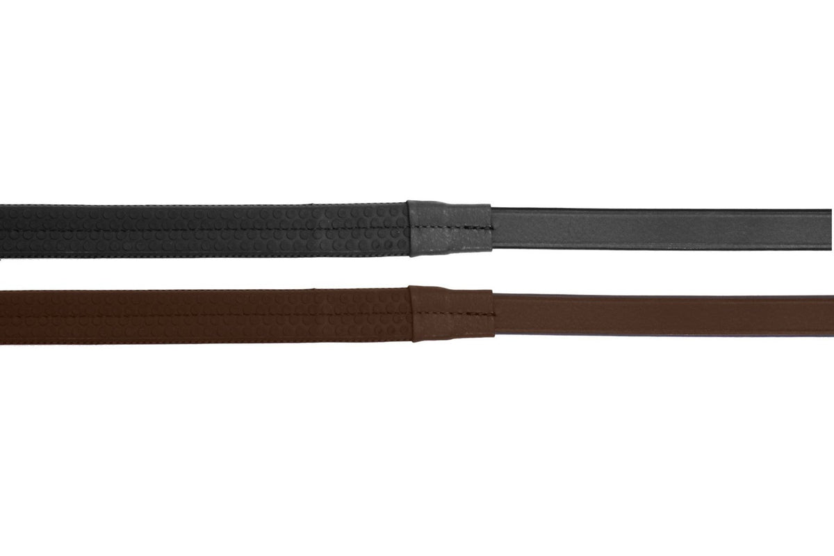 Platinum Rubber Grip Reins