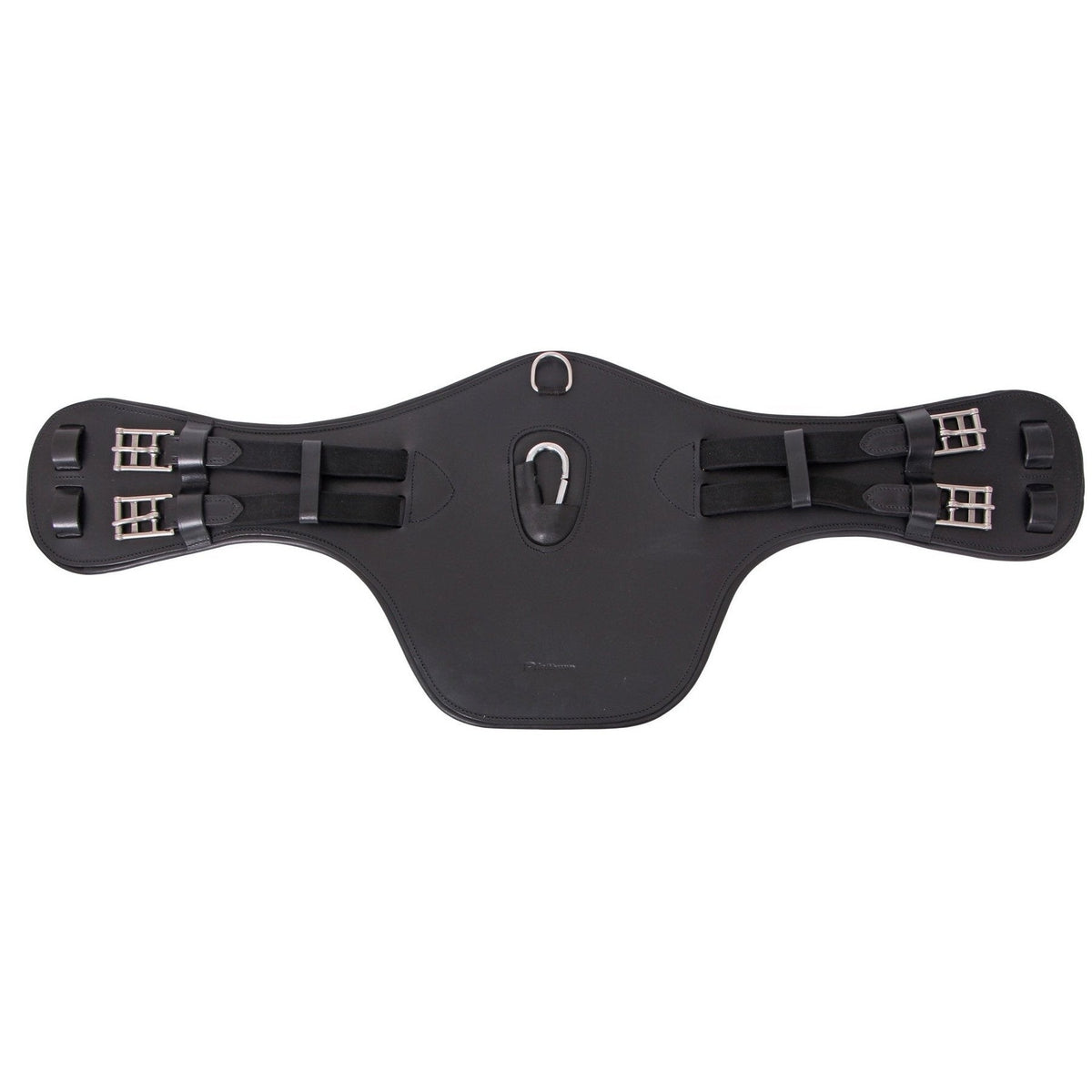 Platinum Short Stud Guard Girth - Black