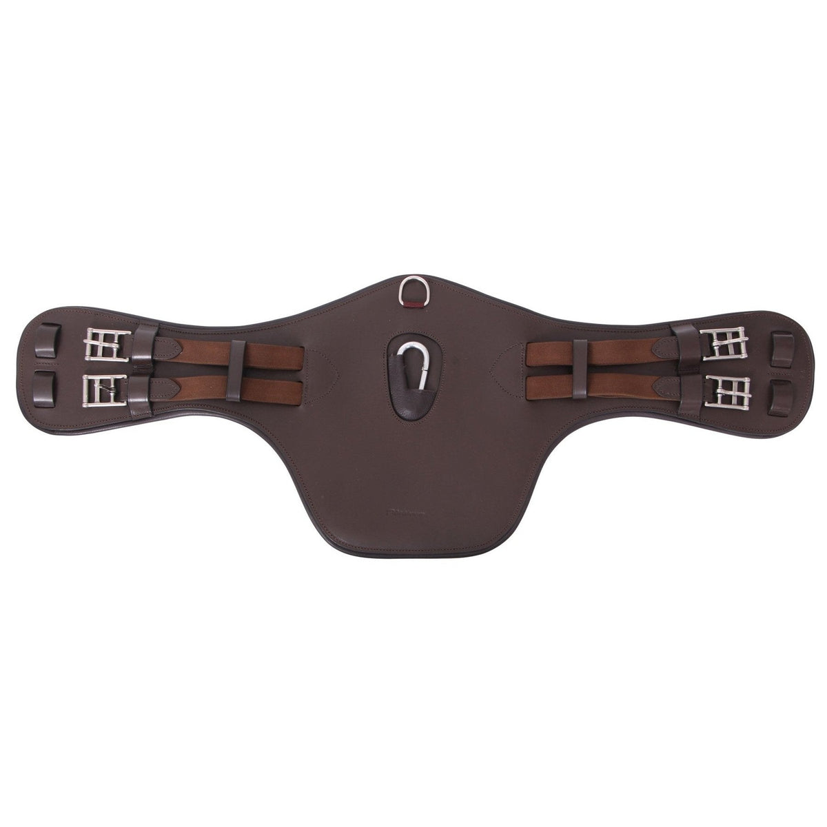 Platinum Short Stud Guard Girth - Brown