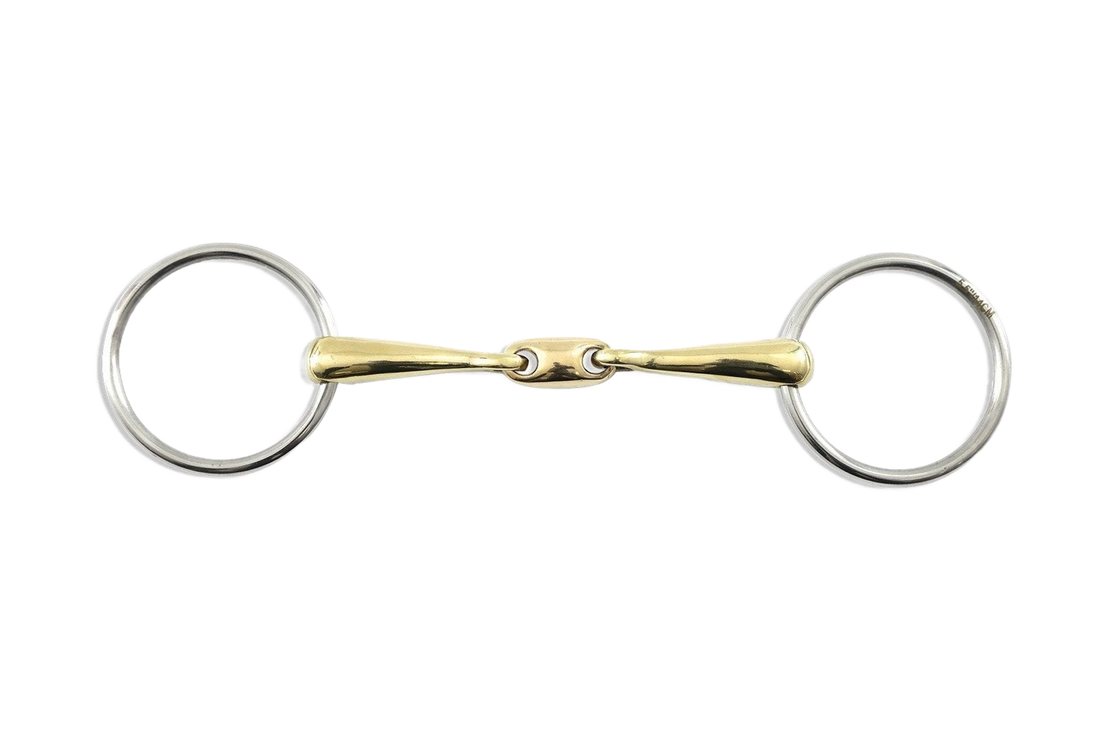 Premier Equine Brass Alloy Training Bit with Lozenge