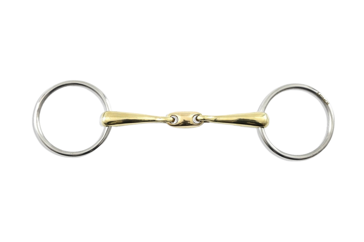 Premier Equine Brass Alloy Training Bit with Lozenge