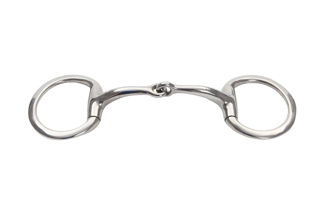 Premier Equine Curved Mouth Eggbutt Snaffle