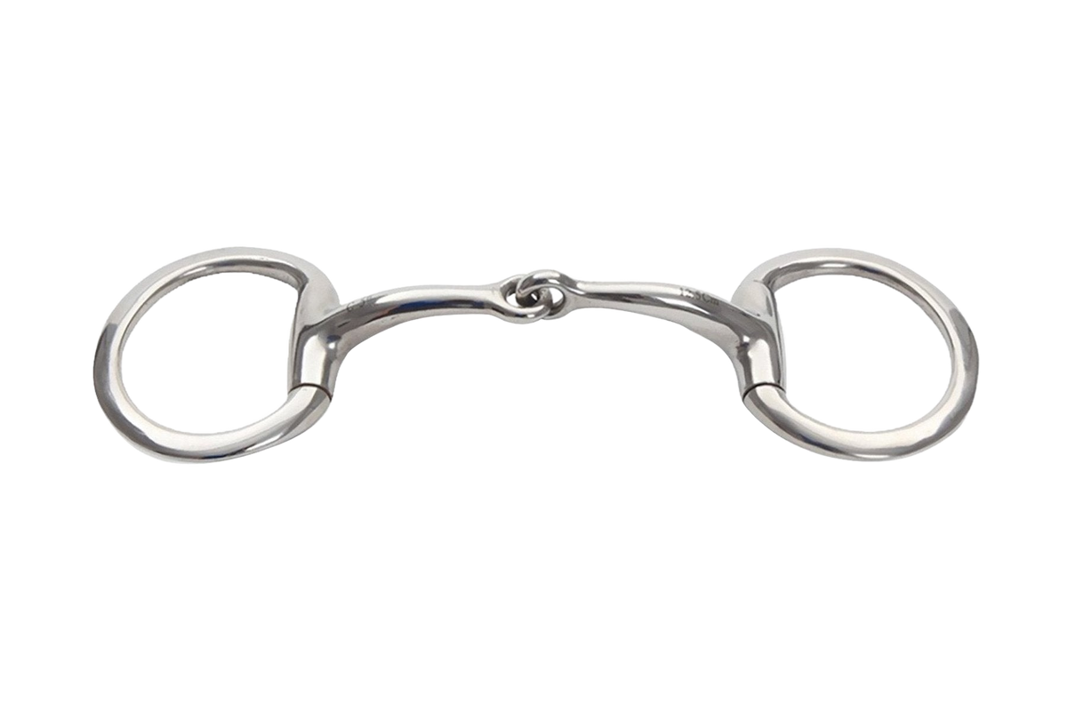 Premier Equine Curved Mouth Eggbutt Snaffle