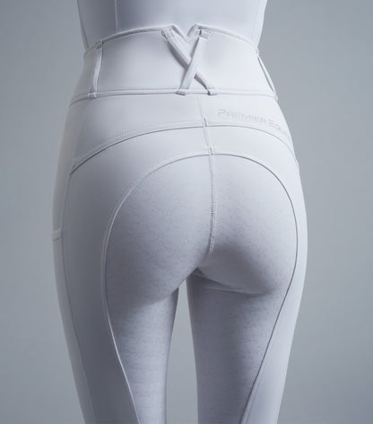 Premier Equine Electra Ladies Full Seat Gel Riding Tights - 3