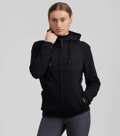 Premier Equine Legato Hooded Full-Zip Sweatshirt Phantom - Black - 6