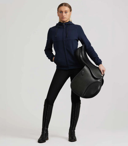 Premier Equine Legato Hooded Full-Zip Sweatshirt Phantom - Navy