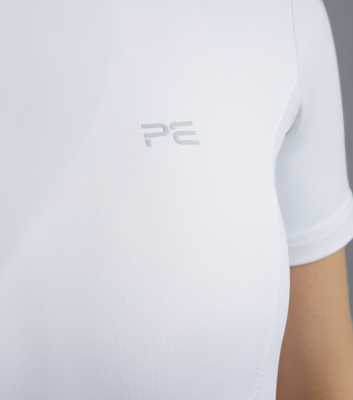 Premier Equine Maria Diamante Show Shirt - White - 5