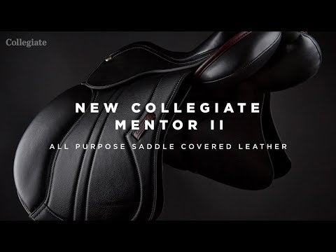 Collegiate Mentor II All Purpose Saddle Covered Leather
