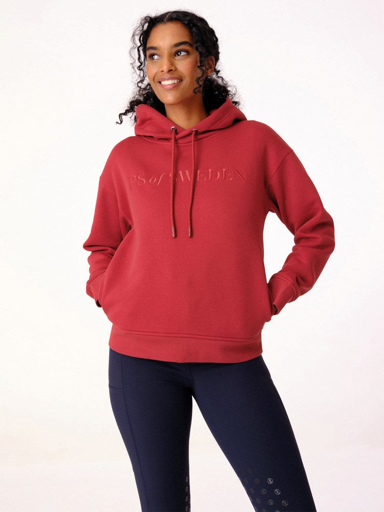 PS of Sweden Angela Hoodie - Chilli Red