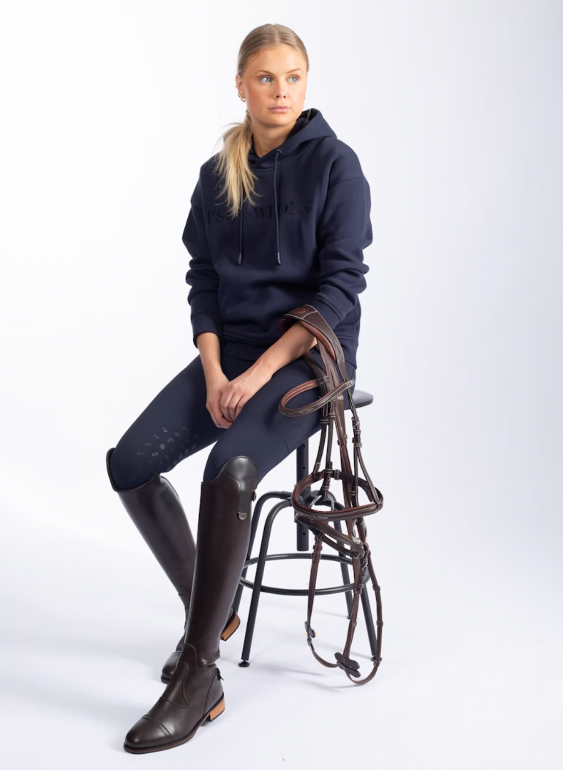 PS of Sweden Angela Hoodie - Navy