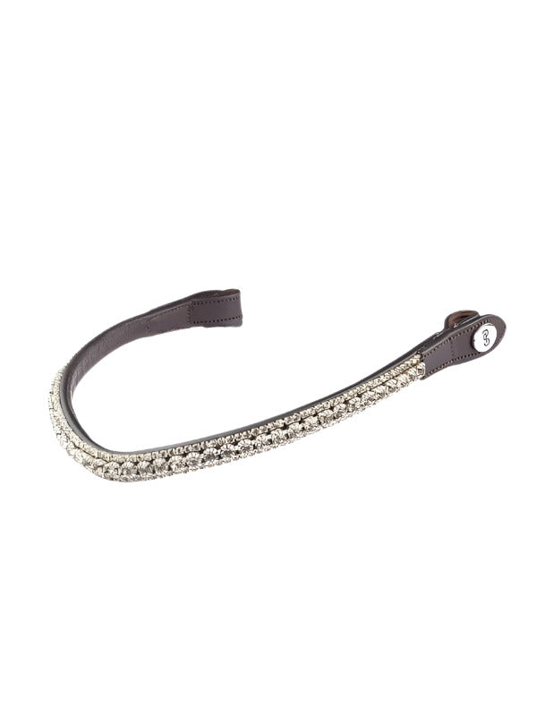 PS of Sweden Browband Onyx Delight - Brown
