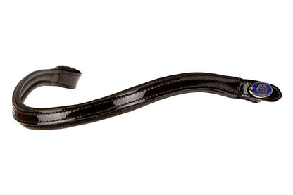 PS of Sweden Browband U-Shape Lacquered - Brown