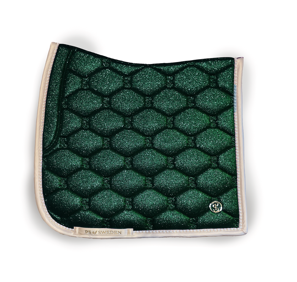 PS of Sweden Dressage Pad Stardust - Sparkly Emerald