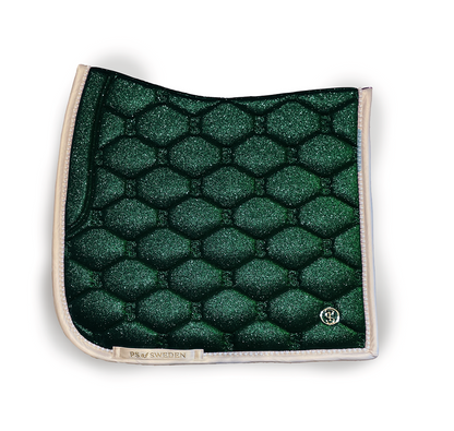 PS of Sweden Dressage Pad Stardust - Sparkly Emerald