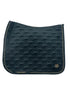 PS of Sweden Dressage Pad Velvet Monogram - Midnight Green