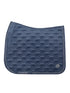 PS of Sweden Dressage Pad Velvet Monogram - Mist Blue